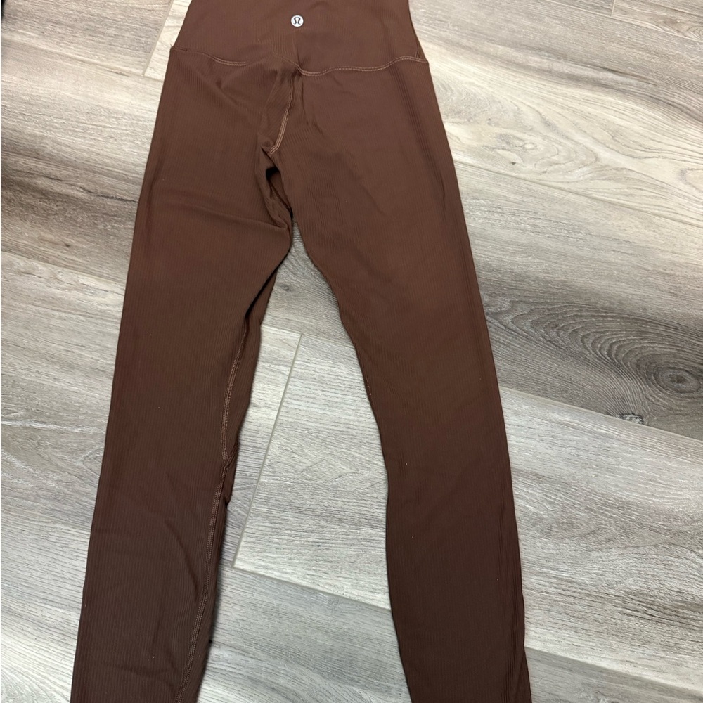 Lululemon Athletica Java Ribbed Align Leggings - image 2